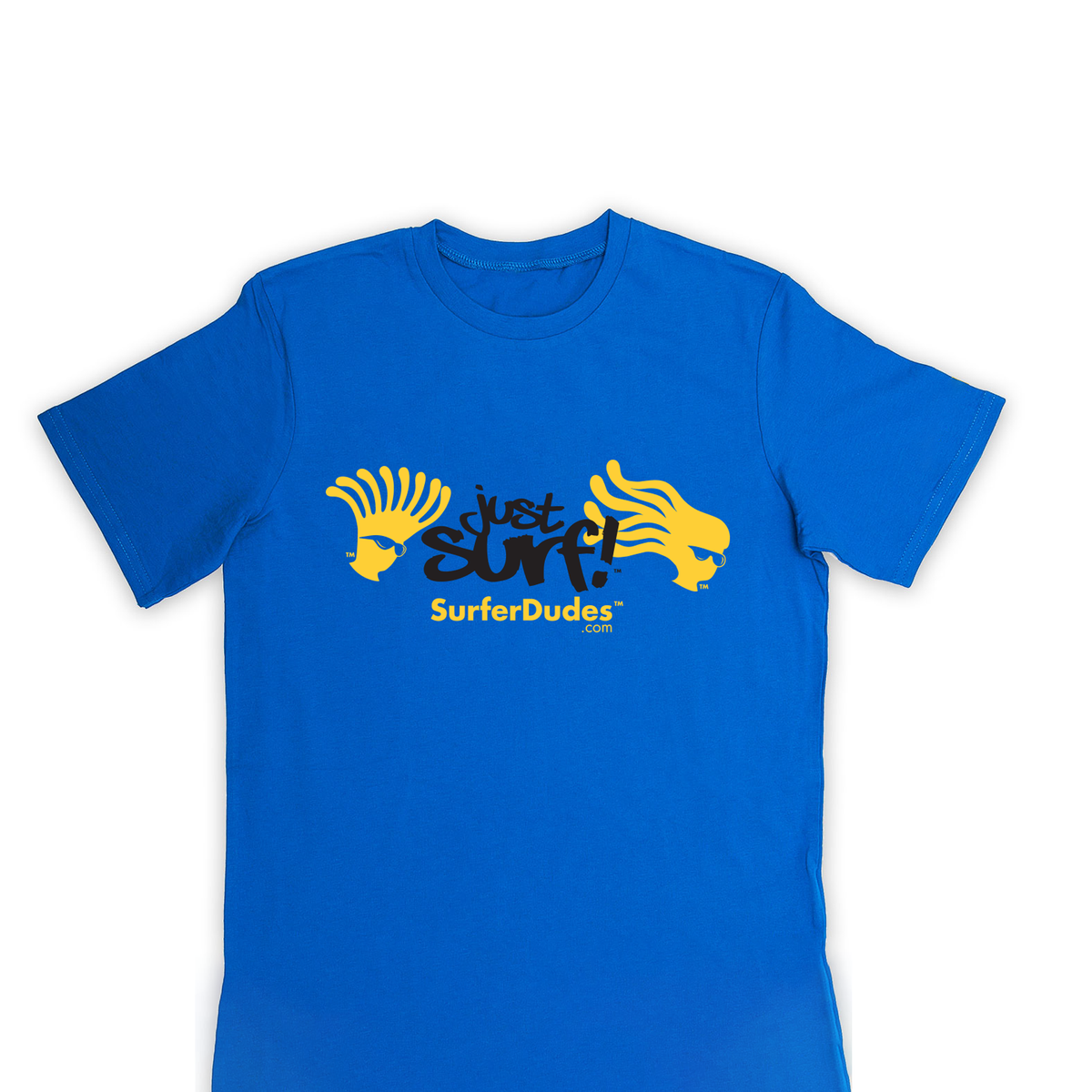 Blue Surfer Dudes &amp; Just Surf T-Shirt